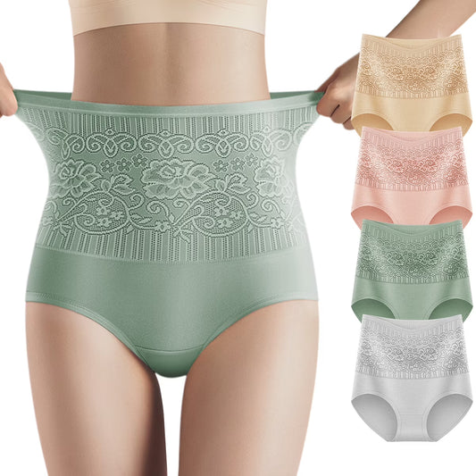 Women's Cotton High Waist Panties