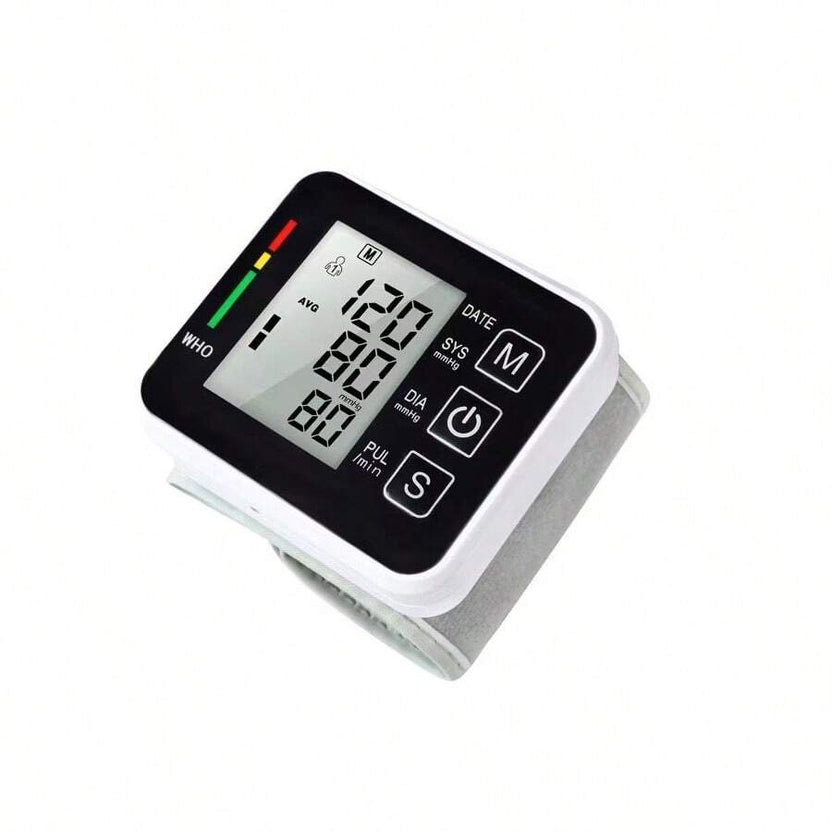 Discount 50% - Electronic Wrist Blood Pressure LCD Monitor