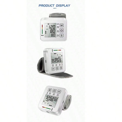 Discount 50% - Electronic Wrist Blood Pressure LCD Monitor