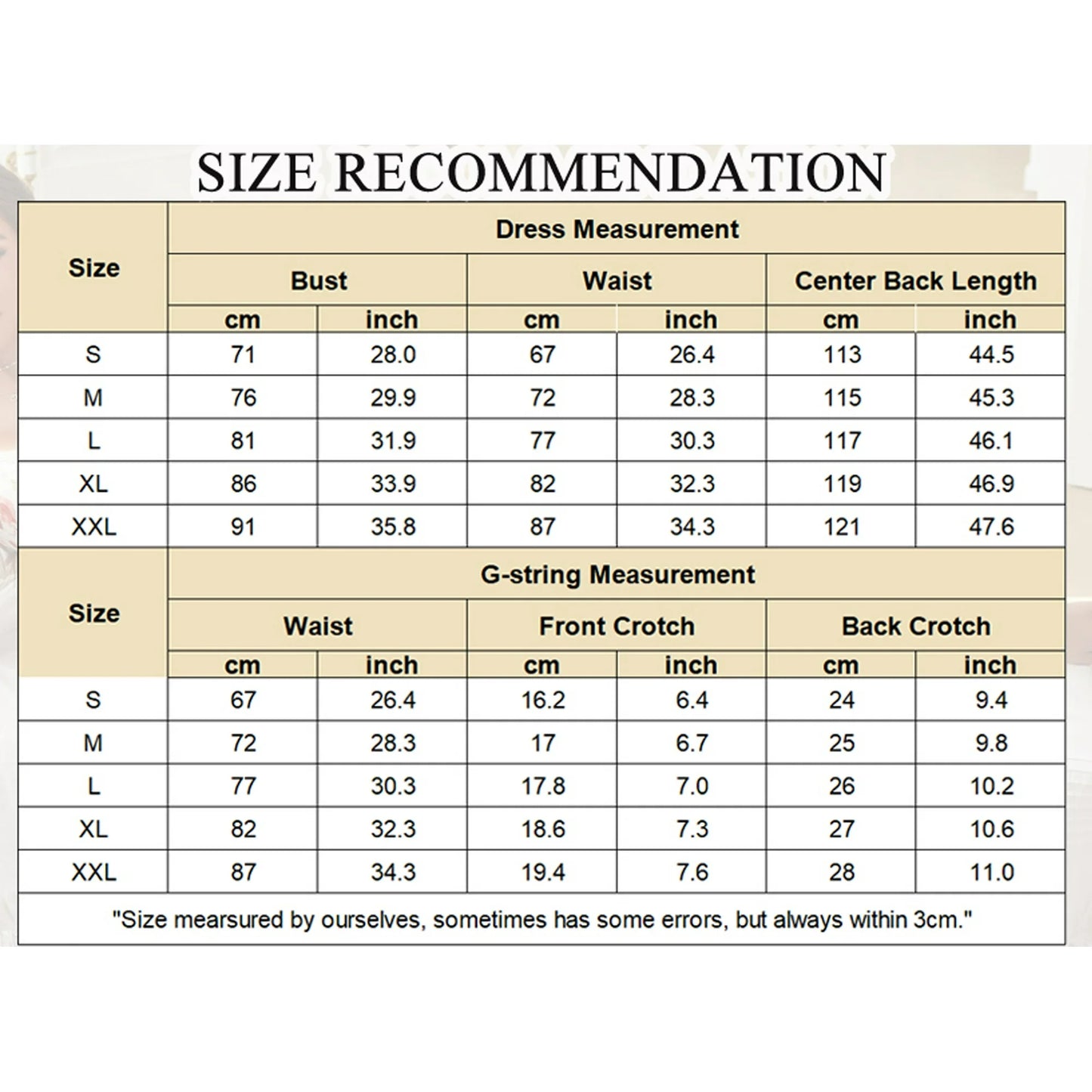 Women Side Split Chemise Sexy Nightdress Deep V Neck