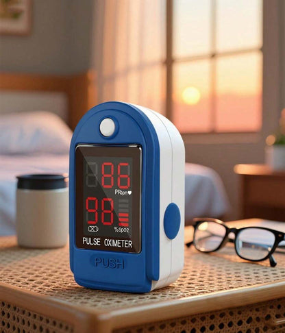 Sale OFF 50% - Fingertip Pulse Oximeter – Portable SpO2 & O2 Monitor for Home or Sport