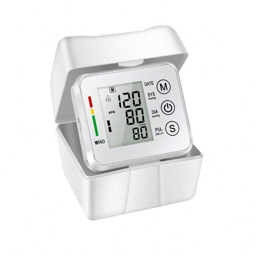 Discount 50% - Electronic Wrist Blood Pressure LCD Monitor
