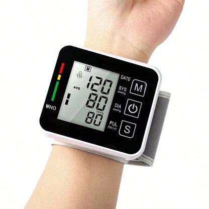 Discount 50% - Electronic Wrist Blood Pressure LCD Monitor